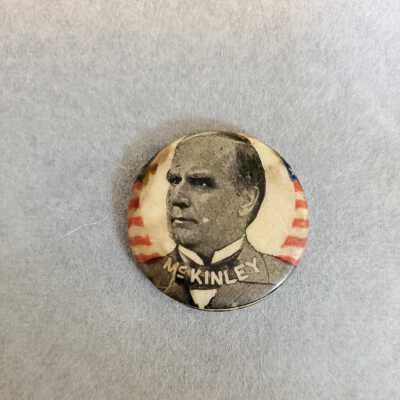 McKinley Campaign Pin.