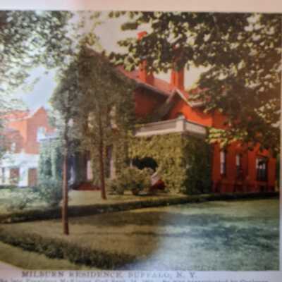 Milburn Residence, Delaware Avenue, Buffalo, NY, Where President McKinley died September 14th, 1901.