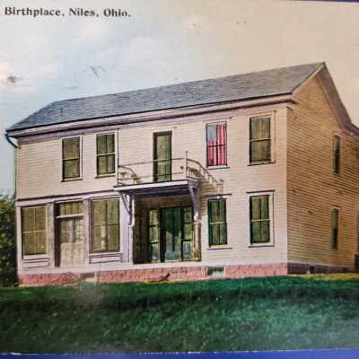 McKinley Birthplace, McKinley Heights, Niles, Ohio- Used as a Memorial and historical museum.