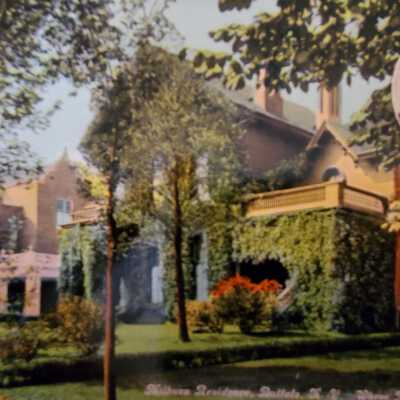 Milburn Residence, Delaware Avenue, Buffalo, NY, Where President McKinley died September 14th, 1901.