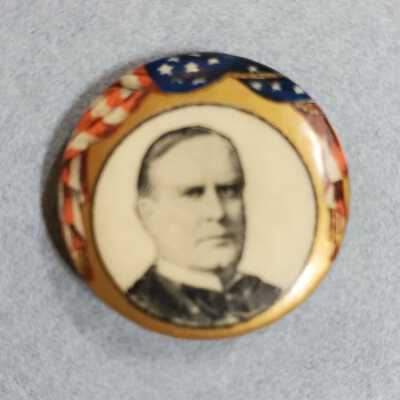 McKinley Campaign Pin