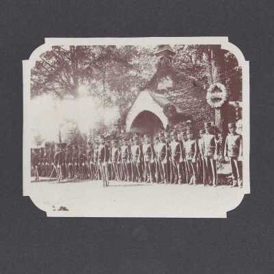 Honor Guard in Front of McKinley's Tomb