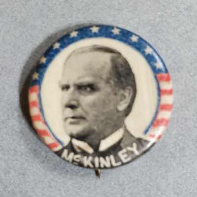 McKinley Campaign Pin