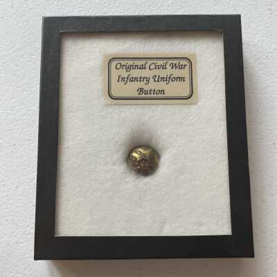 Civil War Infantry Uniform Button