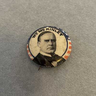 McKinley Campaign Pin
