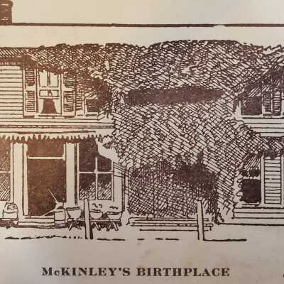 January 29, 1843 McKinley's Birthplace