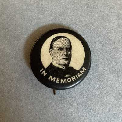 McKinley "In Memoriam" Pin