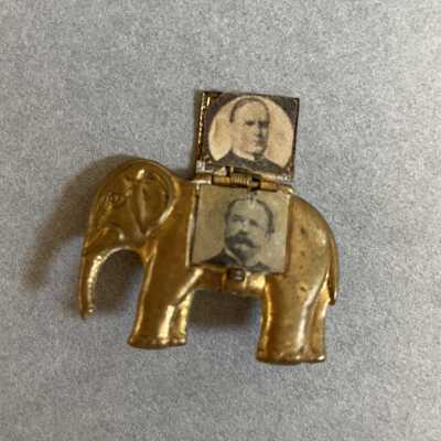 McKinley Hobart Elephant Pin
