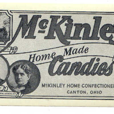 McKinley Home Made Candies Label