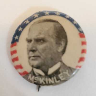 McKinley Campaign Pin