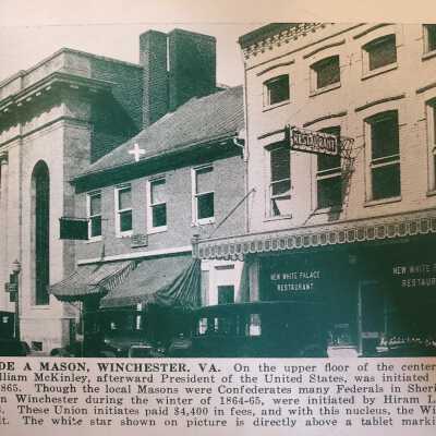 McKinley Made a Mason- Winchester, VA