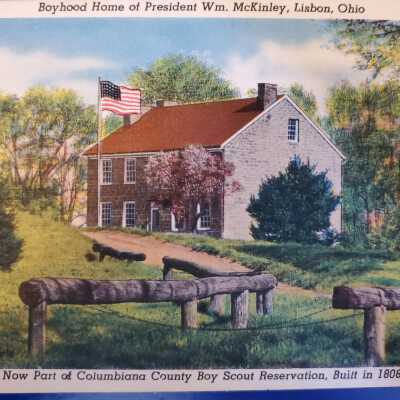 Boyhood Home of President Wm. McKinley, Lisbon, Ohio