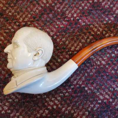 McKinley Meerschaum Smoking Pipe