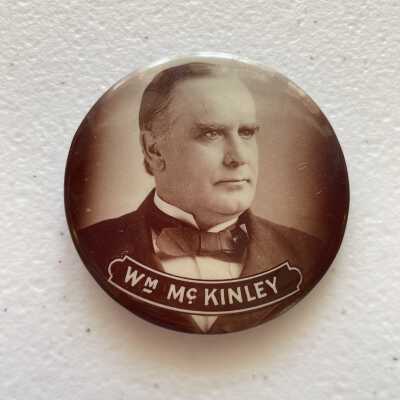 Campaign Pin of McKinley