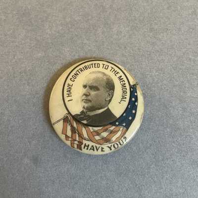McKinley Memorial Contribution Button
