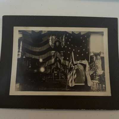 Flags and Memorials to President McKinley