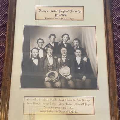Photograph of McKinley and Boyhood Friends