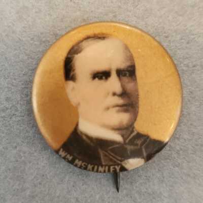 McKinley Campaign Pin