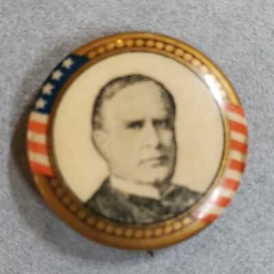 McKinley Campaign Pin