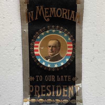In Memoriam to Our Late President Ribbon