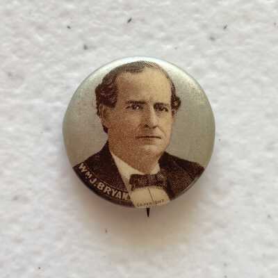 Campaign Pin of William Jennings Bryan