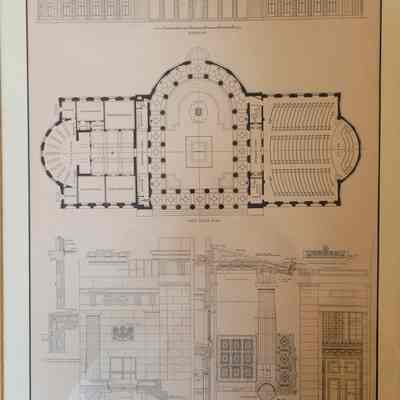 Floor Plans of the McKinley Birthplace Memorial