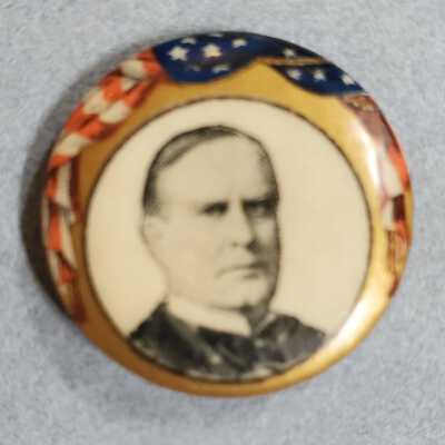 McKinley Campaign Pin