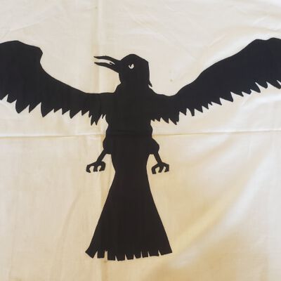 Vikings Flag/ Black Raven Flag