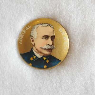 Admiral Dewey pin