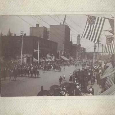 Escort of President McKinley