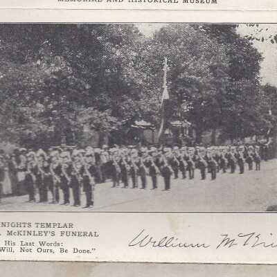 Knights Templar at McKinley's Funeral
