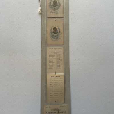 Program for First Inaugural Ball