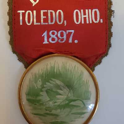 Republican state Convention Delegate Toledo, Ohio 1897