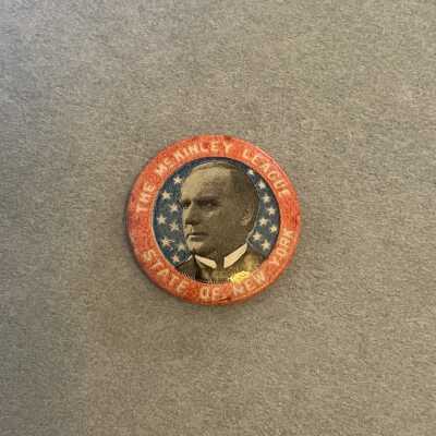 McKinley Campaign Pin