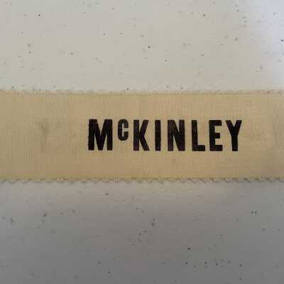 McKinley Campaign Ribbon