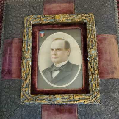 Color Lithograph of McKinley