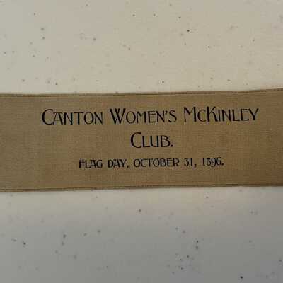 Canton Women McKinley Club Ribbon
