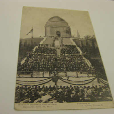 McKinley Monument, Canton, Ohio. Dedicated Sept. 30, 1907.