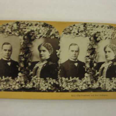 The President and Mrs. McKinley