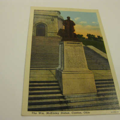 The Wm. McKinley Statue, Canton, Ohio. 42254-N