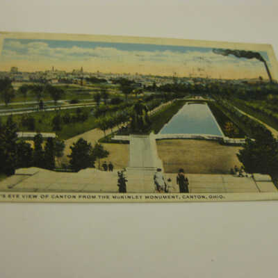 Bird's Eye View of Canton from the McKinley Monument, Canton, Ohio