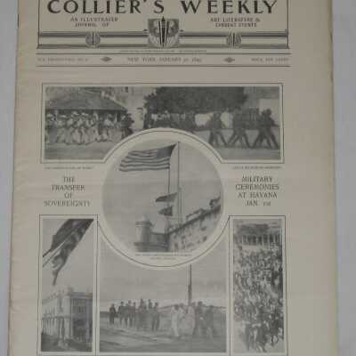 Collier's Weekly, vol. 22 No. 16, The Transfer of Sovereignty