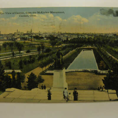 Bird's Eye View of Canton, From the McKinley Monument, Canton, Ohio.