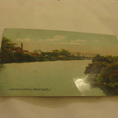 Mahoning River and Bridge, Niles, Ohio