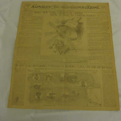 The World newspaper published on April 3, 1898