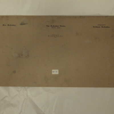 President and Mrs. McKinley and their Canton Home, matted