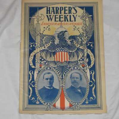 An issue of Harper's Weekly Vol. XLI No. 2088 entitled, "Inauguration Number 1897."