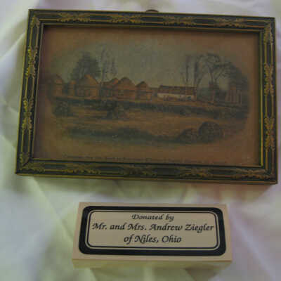 Drawing of McKinley ancestral home in Ireland