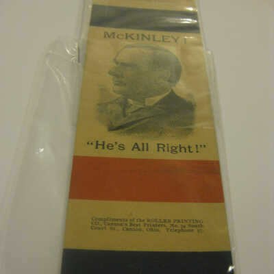 Canton Roller Printing Company Cardboard Ribbon