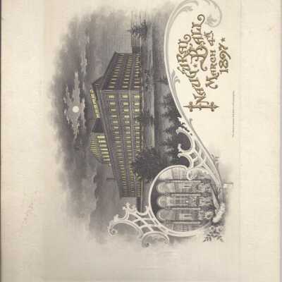 William McKinley's Inaugural Ball Memorabilia